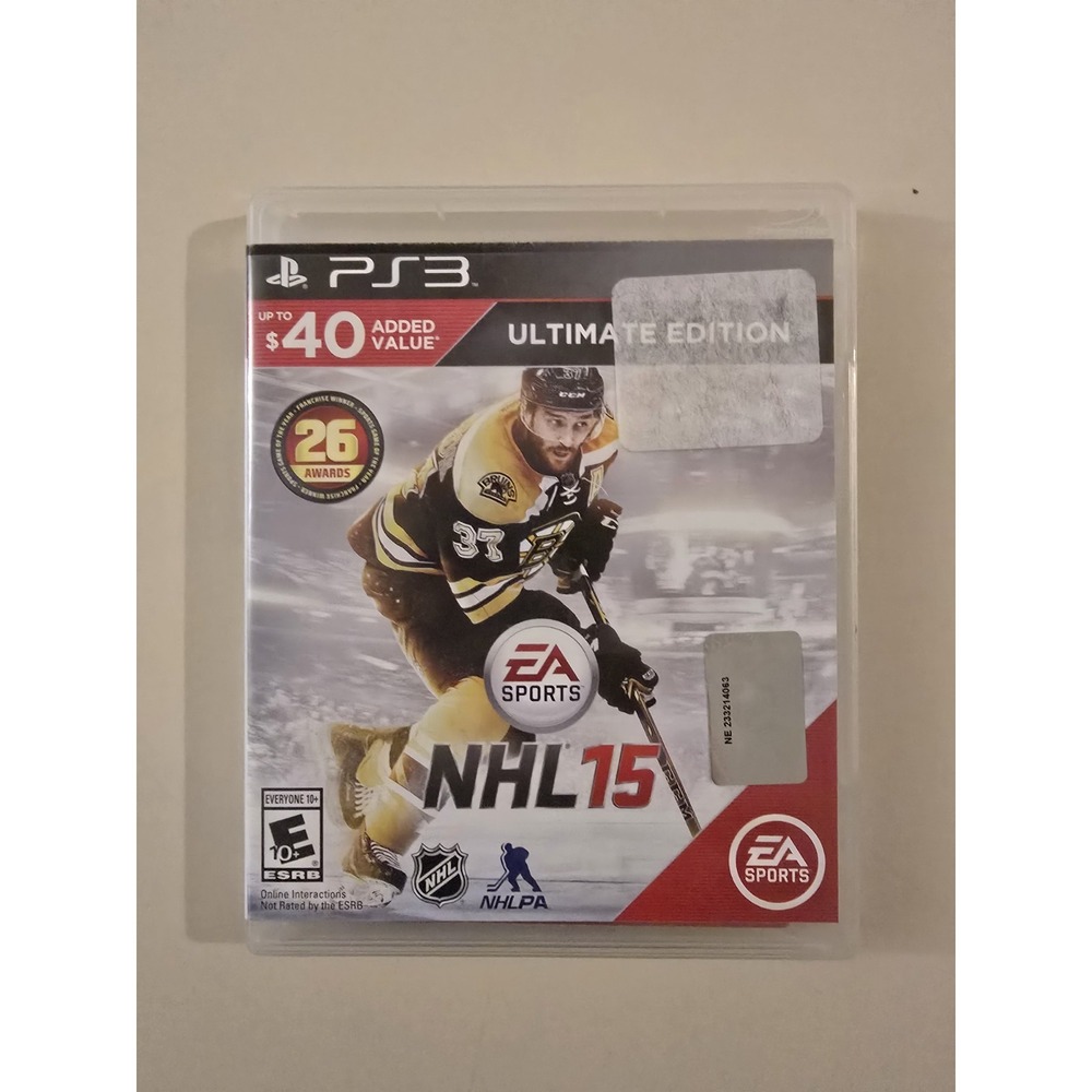 NHL 15 -- Ultimate Edition (Sony PlayStation 3, 2014)